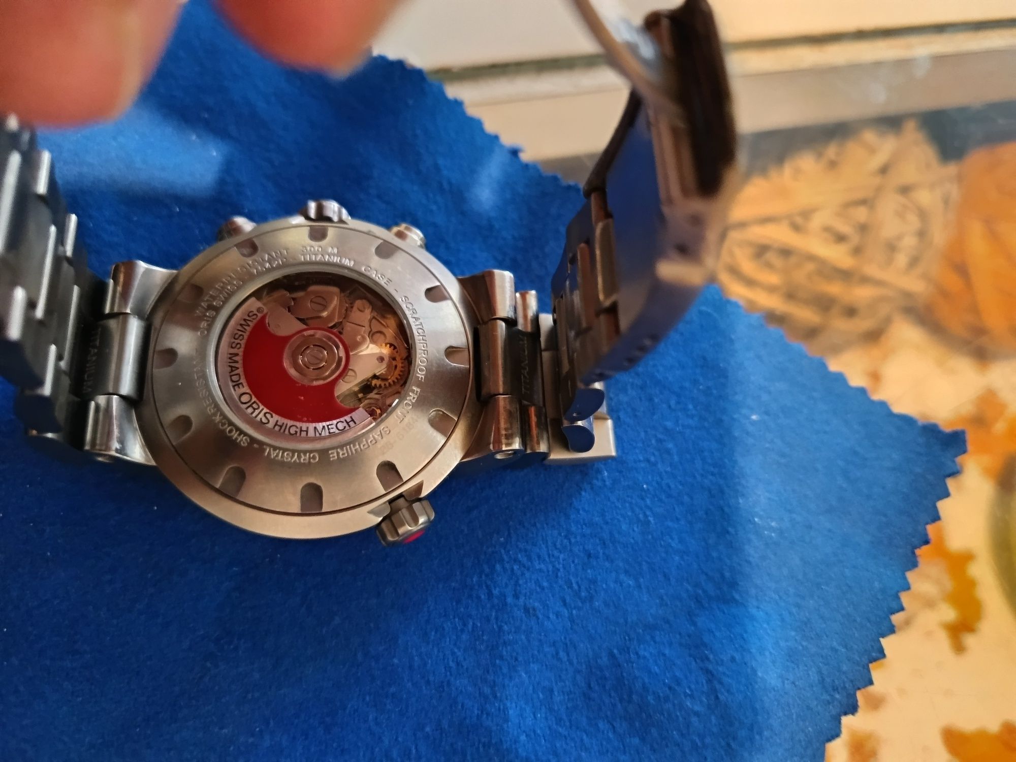 Топ цена!Oris TT1 Titanium diver Chronograph.
