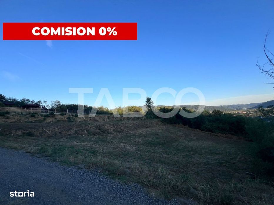 Teren intravilan 2162 mp cu deschidere de 33m Jiblea Veche Calimanesti