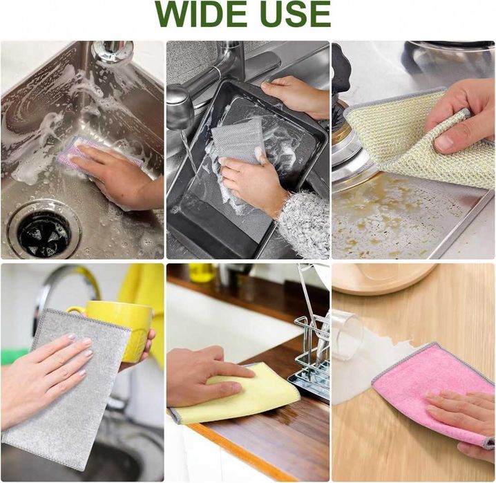 50 броя домакински кърпи със стоманена вълна