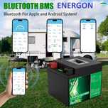 ГОТОВ 100ач Тягов Lifepo4 Акумулатор  Bluetooth Литиево фосфатен лифе