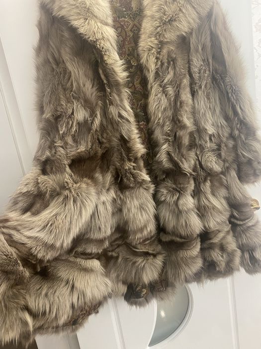 Палто от естествена Лисица