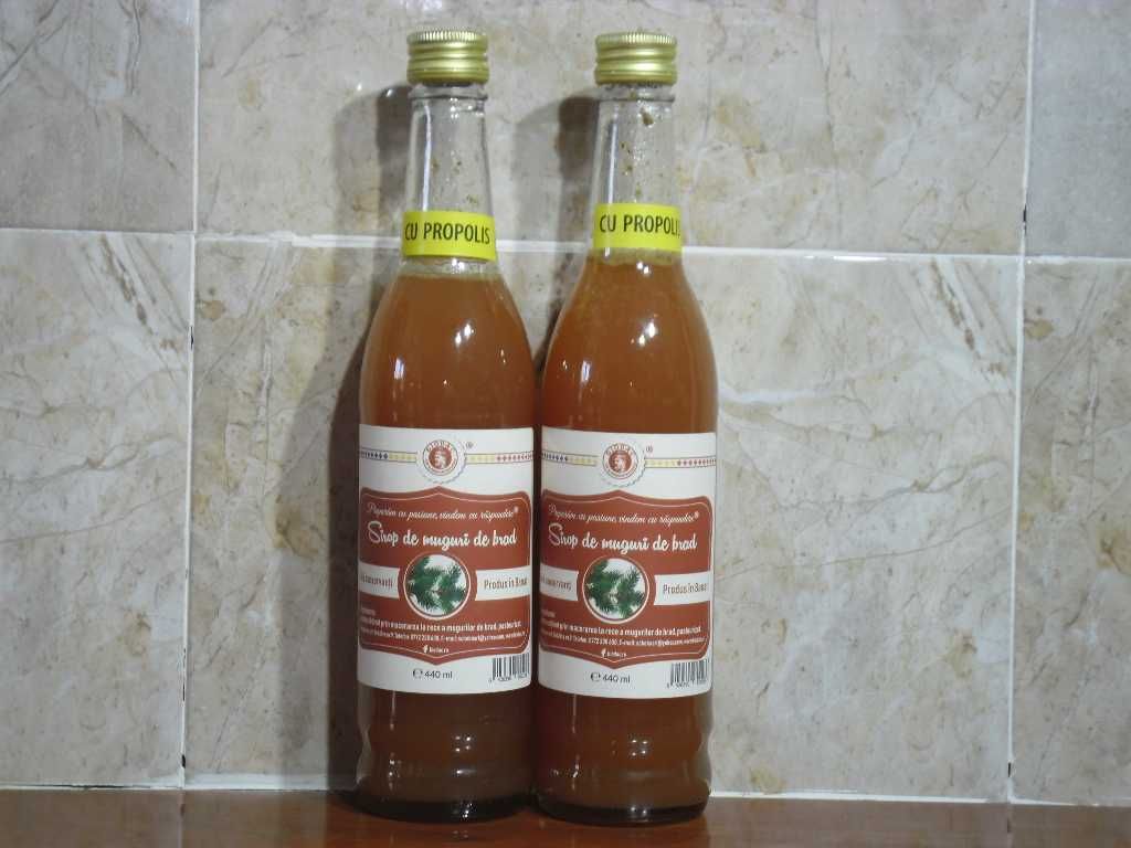 Sirop din muguri de brad cu propolis, 440ml