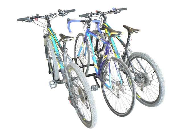 Suport parcare Rastel pentru 4 biciclete bicicleta - 130 x 32x26 cm ak