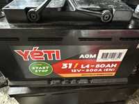 Акумулатор на Yeti Agm работещ 80Ah 800En стартов ток номер 55