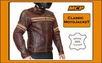 MCP Мотокуртка кожаная классическая Hemet (M)