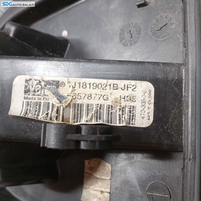 Motoras Ventilator Aeroterma Habitaclu Volkswagen Lupo 1999 - 2003 Cod 1J1819021B [2696]