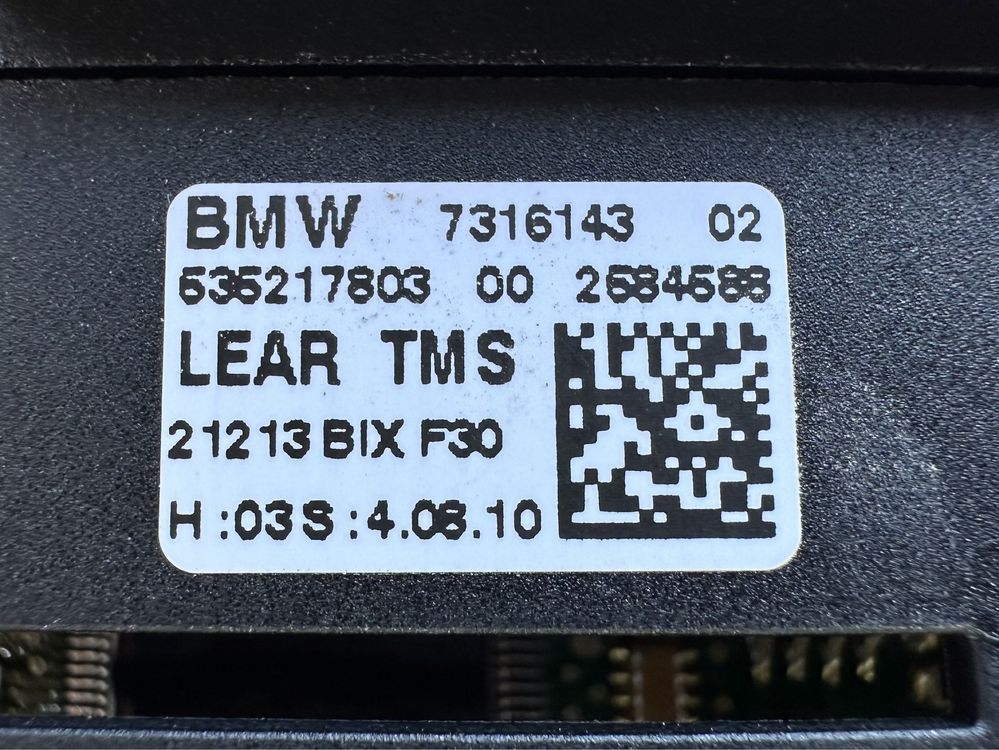 TMS / Calculator far BMW Seria 3 F30 F31 : 7316143