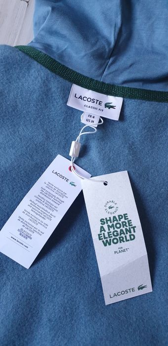 Lacoste Full Zip Hoodie  4 - M НОВО! ОРИГИНАЛ! Мъжка Качулка с цял цип
