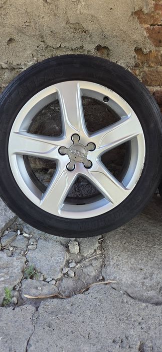 AUDU A6 ALLROUD джанти със летнии гуми 235/55/18 8J ET41 5x112 цо66,6