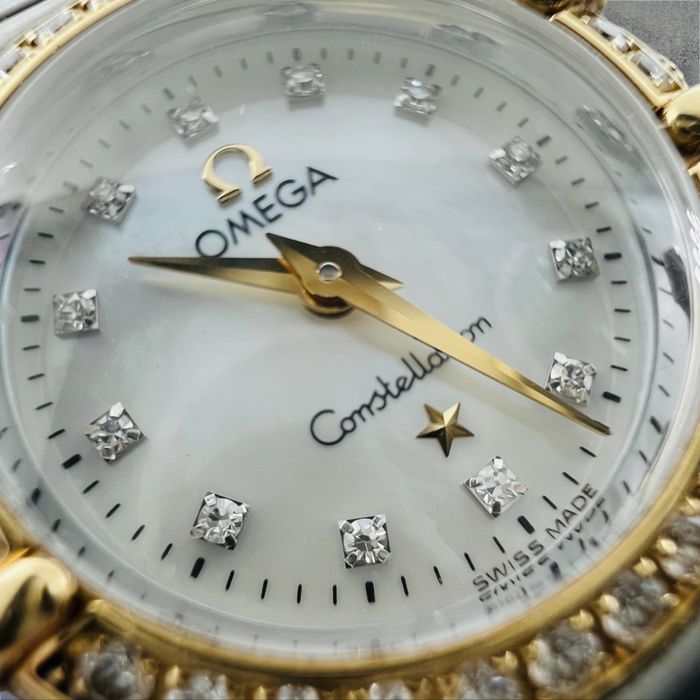 Omega Constelation 22.5mm дамски часовник тип бижу