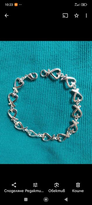 Масивен,сребърен ланец, за дама / момче/момиче.Масивна сребърна гривна