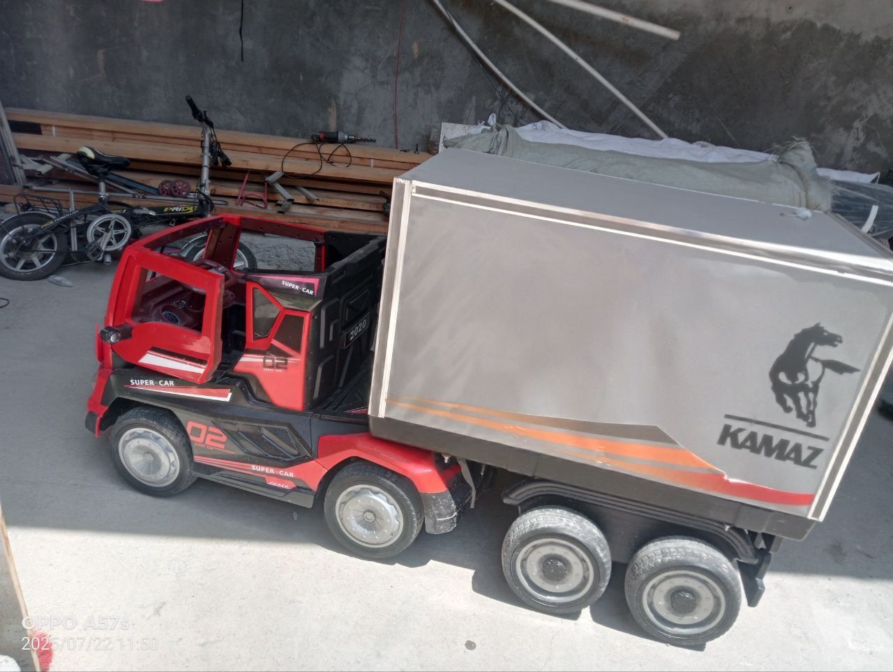 Akkumlyatorli Kamaz