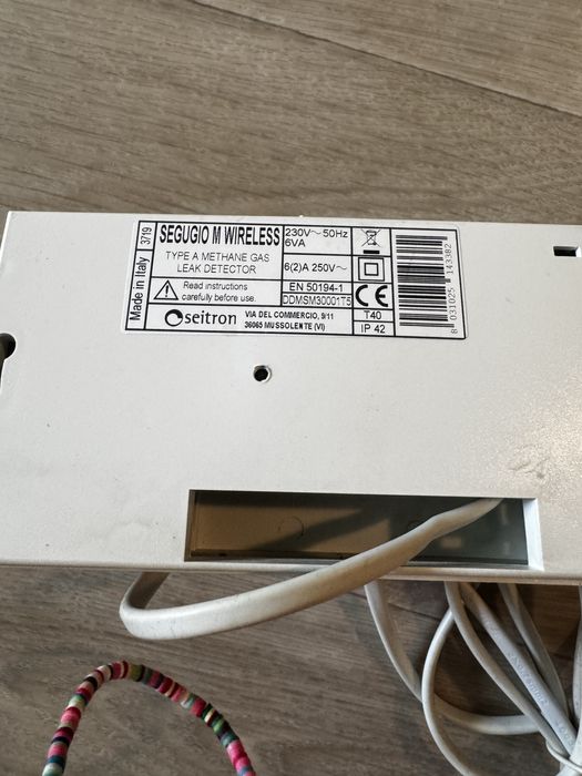 Detector gaz metan Segugio Seitron