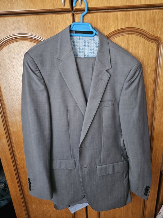 Costum bărbați gri – regular fit