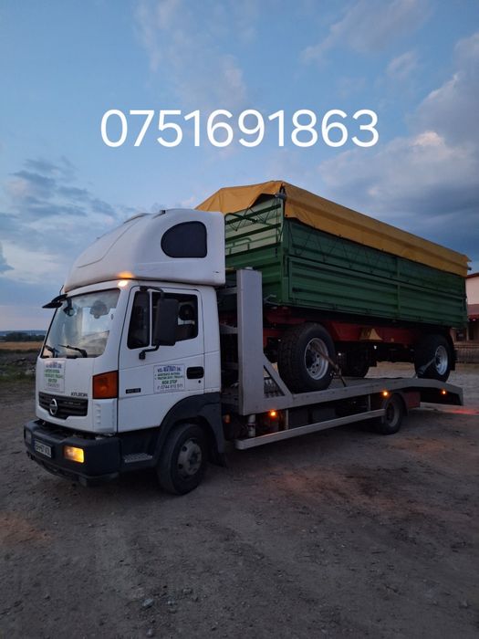 Tractari auto, Transport utilaje