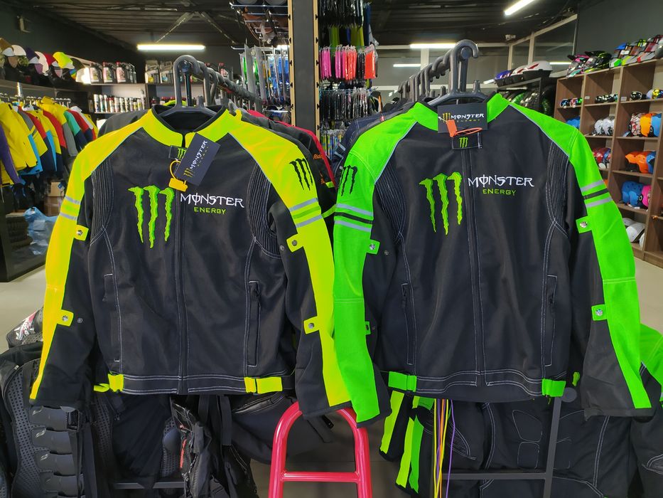 Новая, Текстильная Летняя Мотокуртка "MONSTER". Разные размеры!