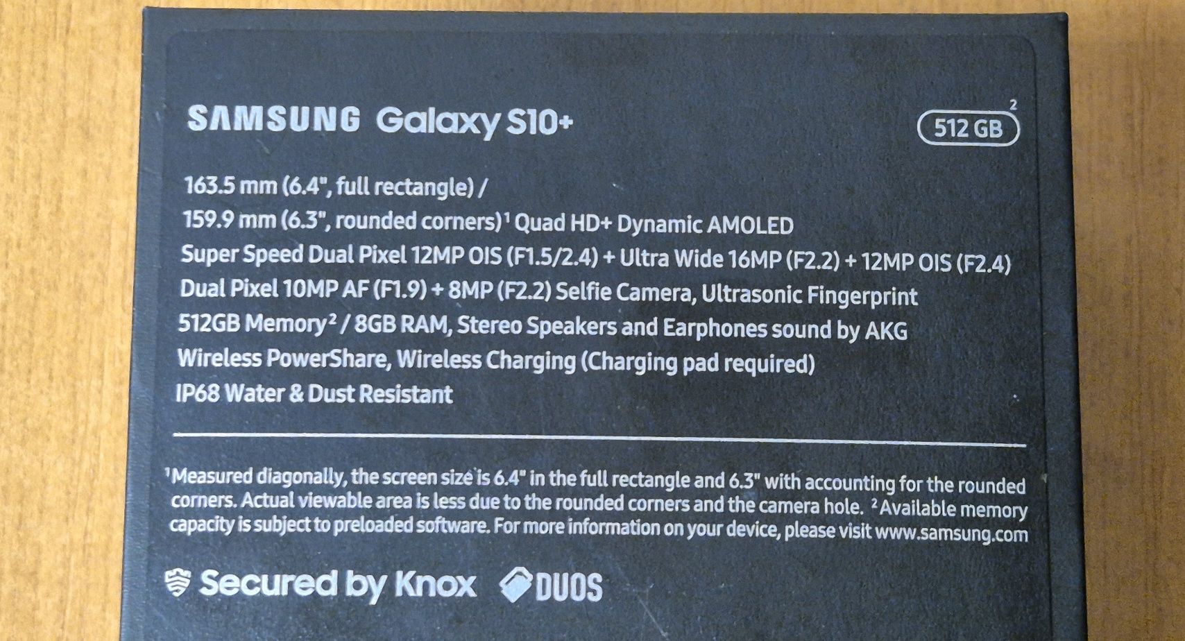 Samsung Galaxy S10+, S10 Plus 512GB, ca nou, full box