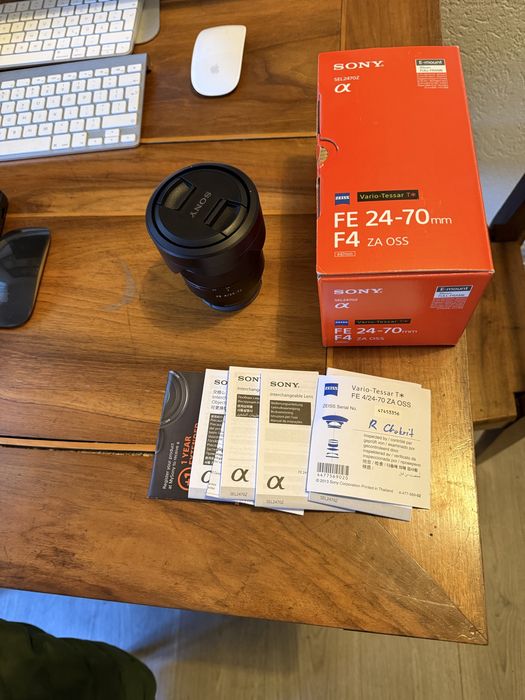 Sony 24-70mm F4 Vario-Tessar T* FE ZA OSS