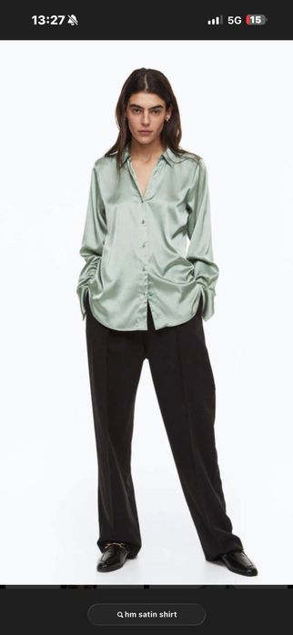 Сатенена риза hm елегантна