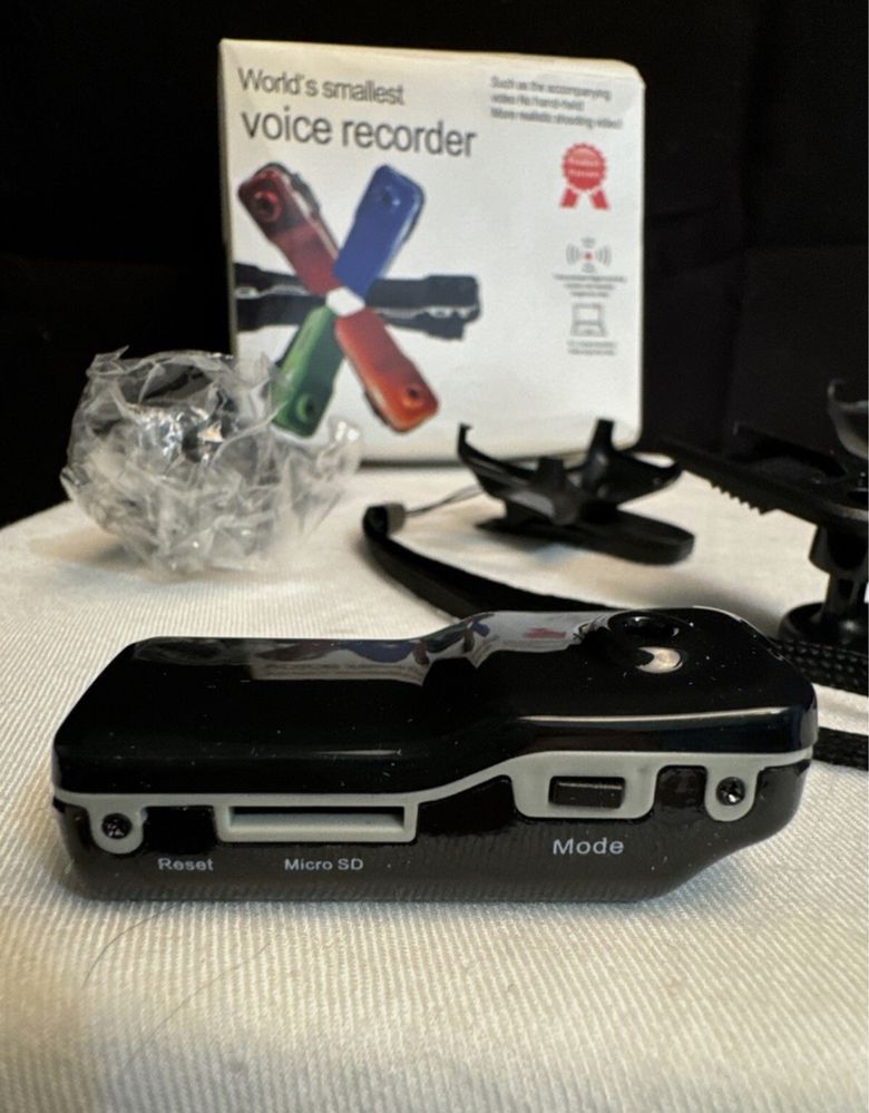 Camera Mini Discreta, Intrgistrare video