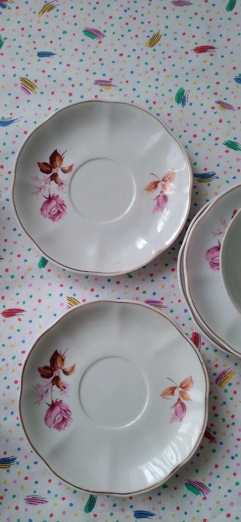 Set 5 cesti+ 6 farfuriile cafea ceai