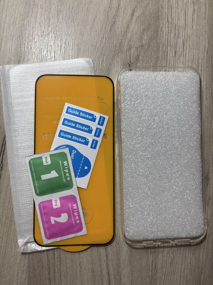 Чехол и стекло Iphone 15 plus