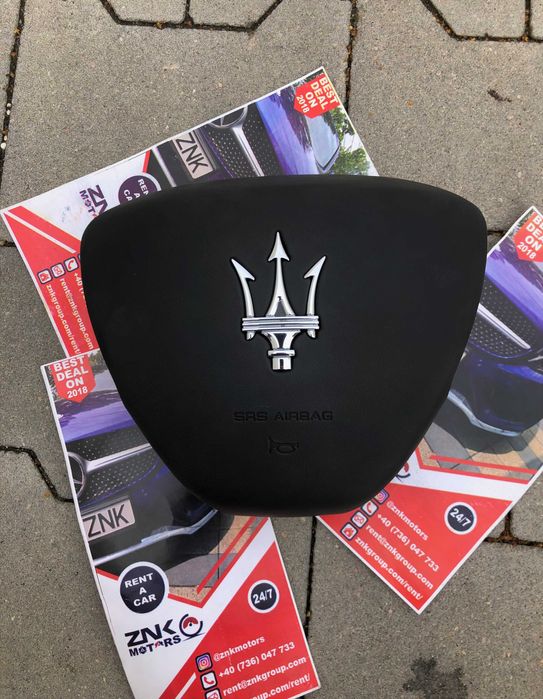 Maserati Levante kit airbag volan pasager plansa bord set centuri