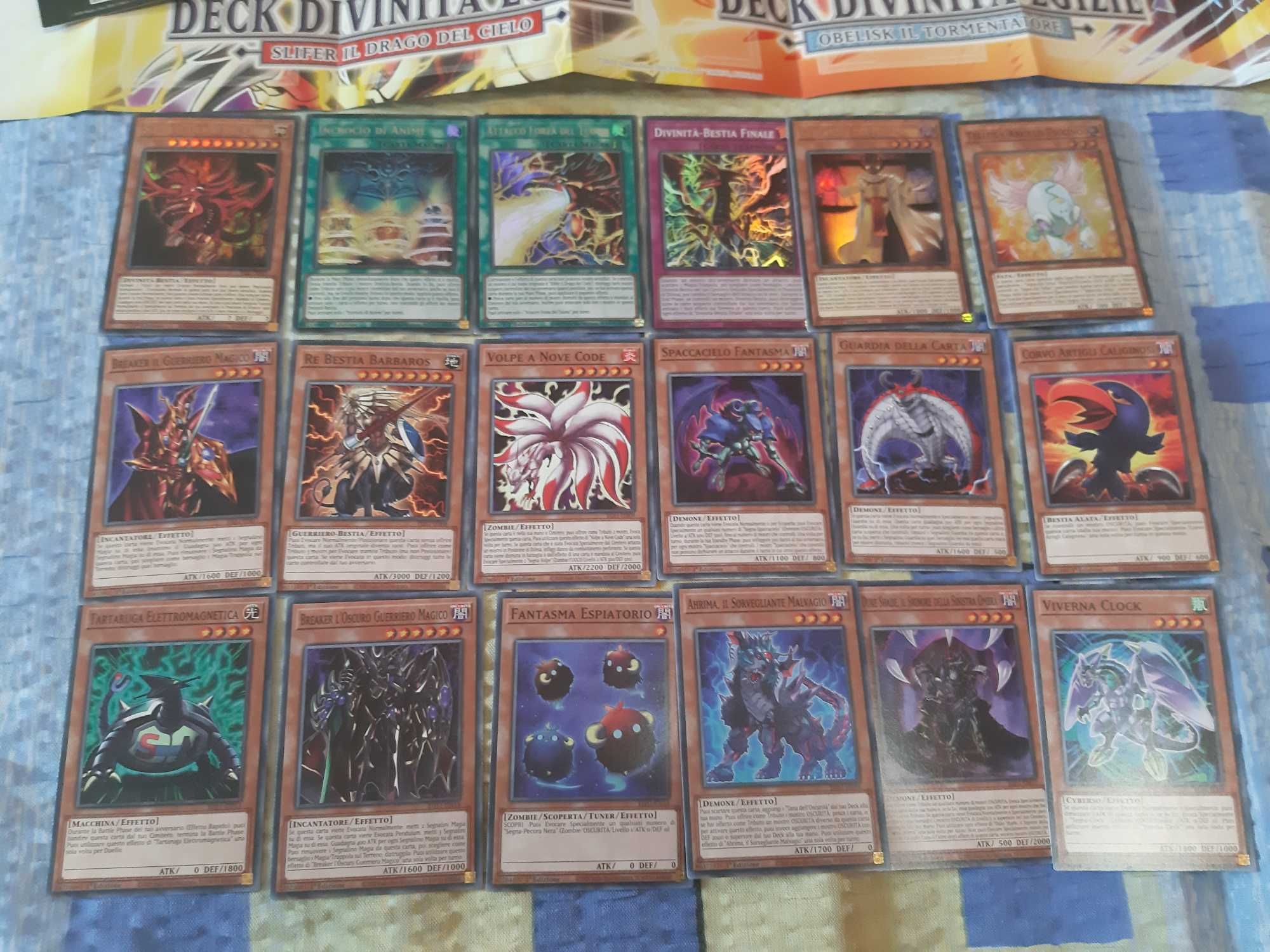 Lot 80 cartonase Yugioh Italia