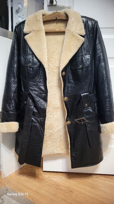 Продам кожаную дублёнку