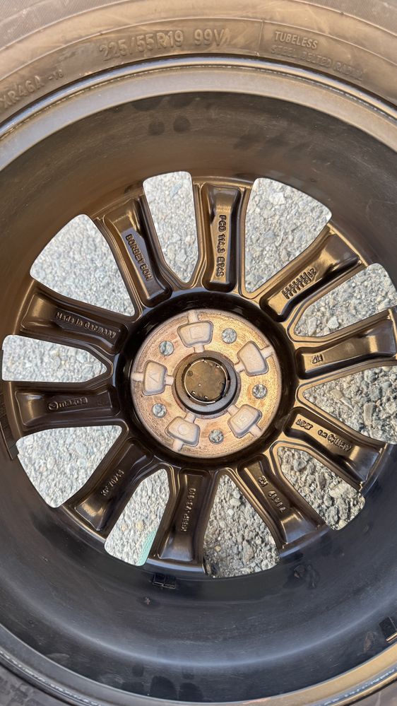 Set roti Mazda Cx-5 (jante 19 inch + anvelope de vara)
