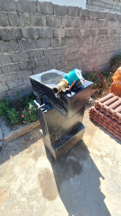 Печка для отопления жилого дома 150²