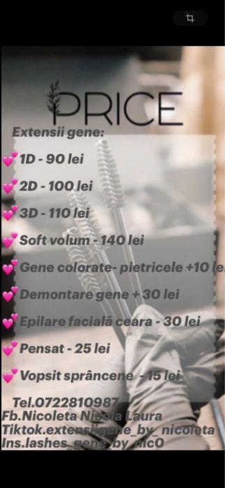 Extensii de gene fir cu fir Drobeta Turnu Severin