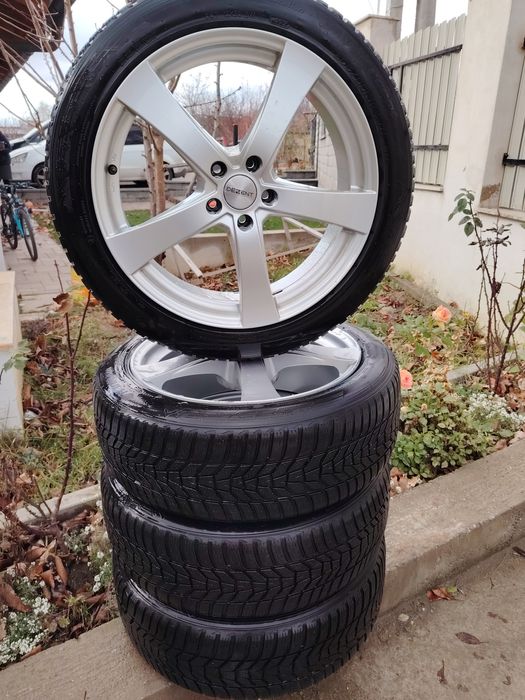 Jante DERZENT R19+cauciucuri de iarnă