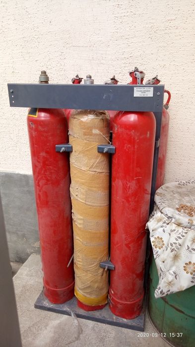 Система пожаротушения газовая