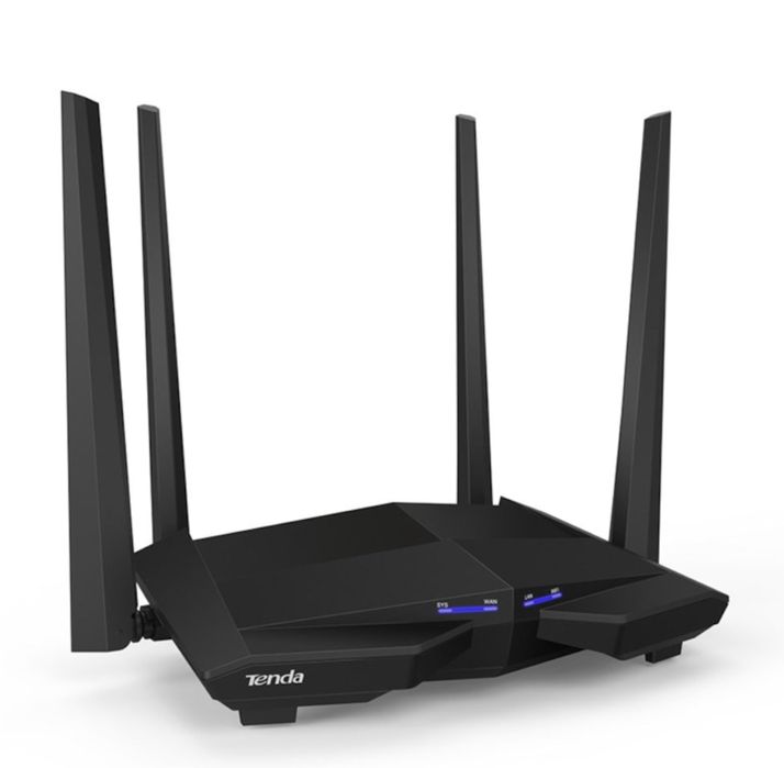 Безжичен рутер Tenda AC10U, Gigabit, AC1200, Dual-band