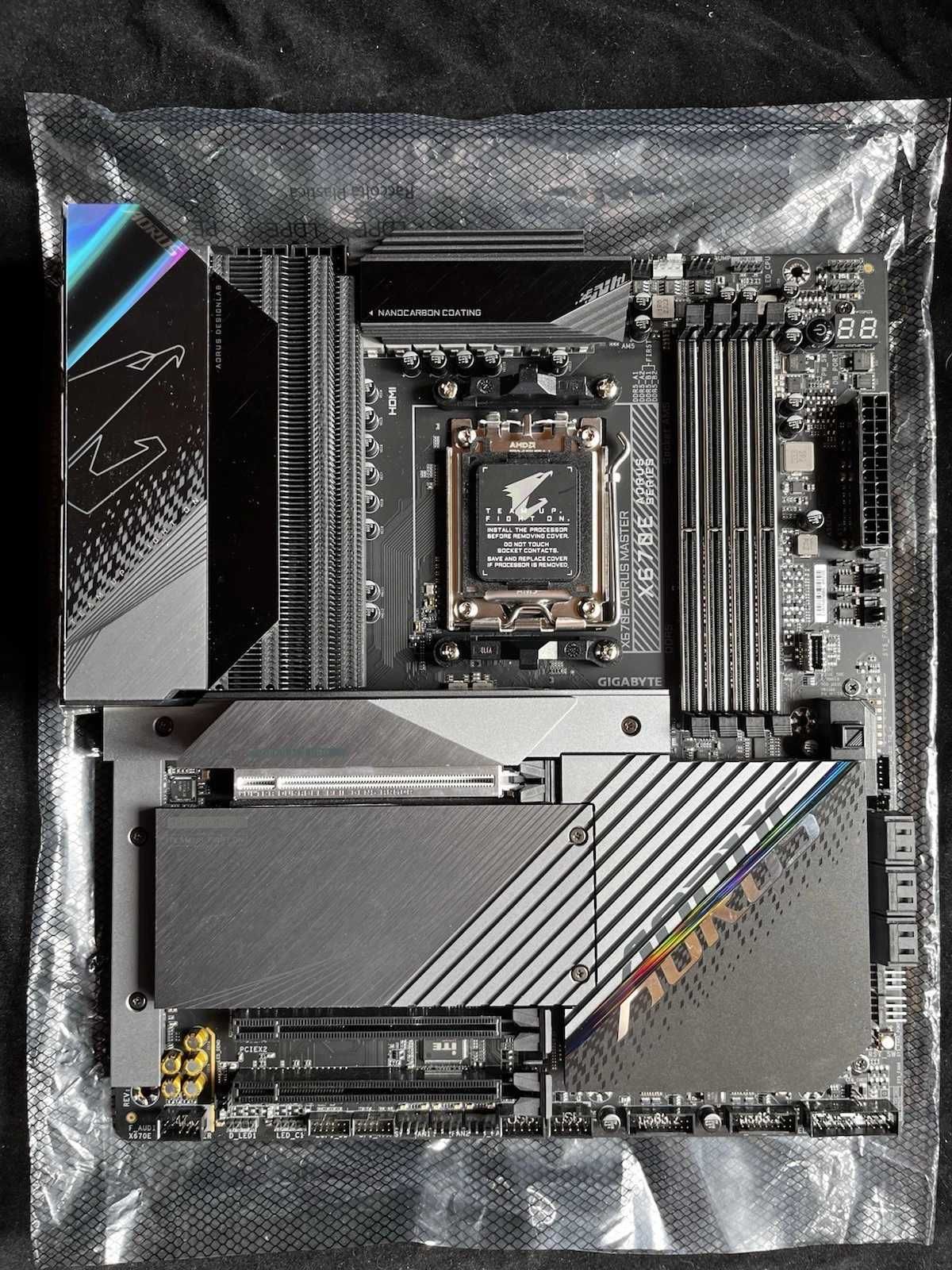 Дънна платка Gigabyte X670E Aorus Master AM5