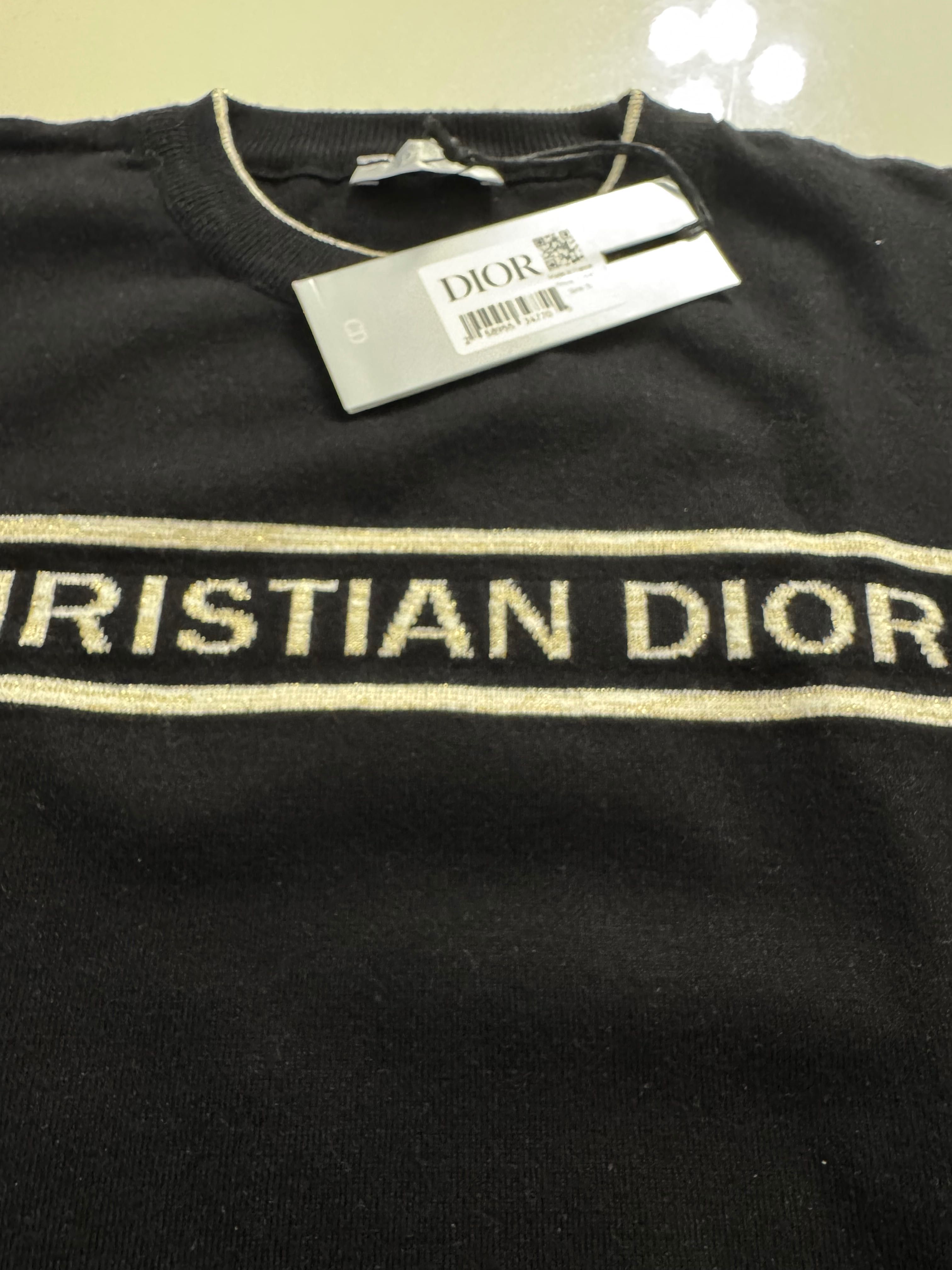 Christian Dior-Оригинална чисто нова дамска тениска S
