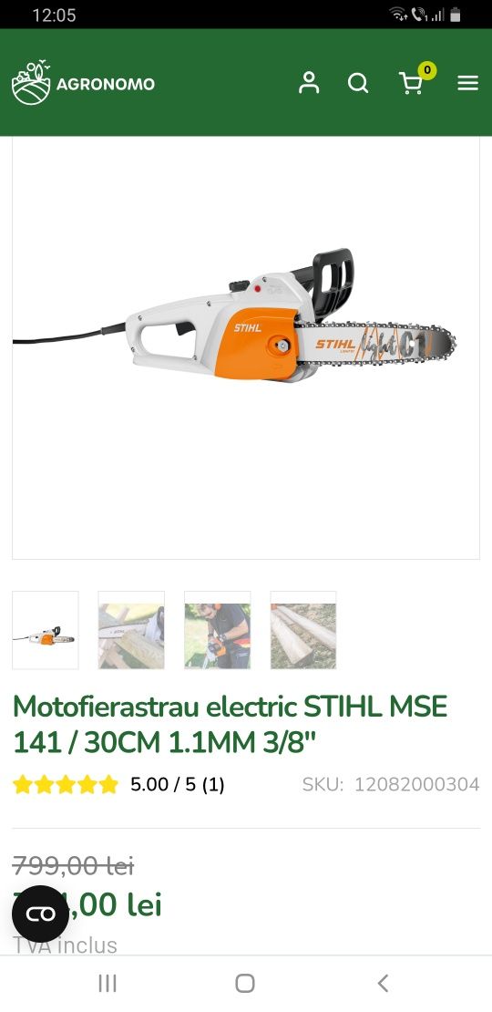 Drujba electrica Stihll