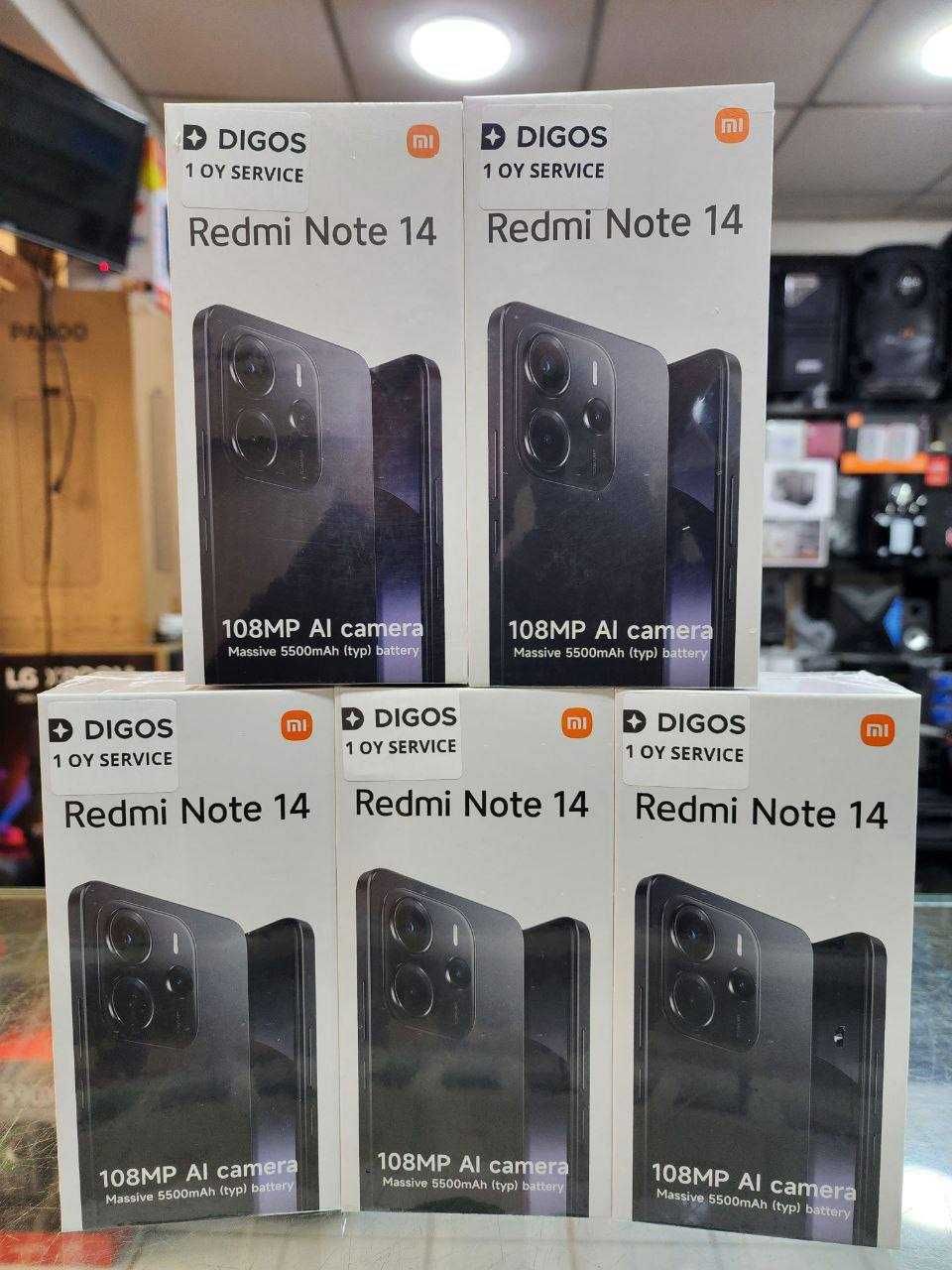 Redmi Note 14 6/128gb. Muddatli to'lov