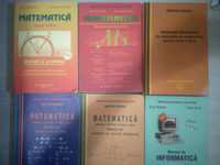Manuale matematica și informatică clasa a XI-a și a XII-a
