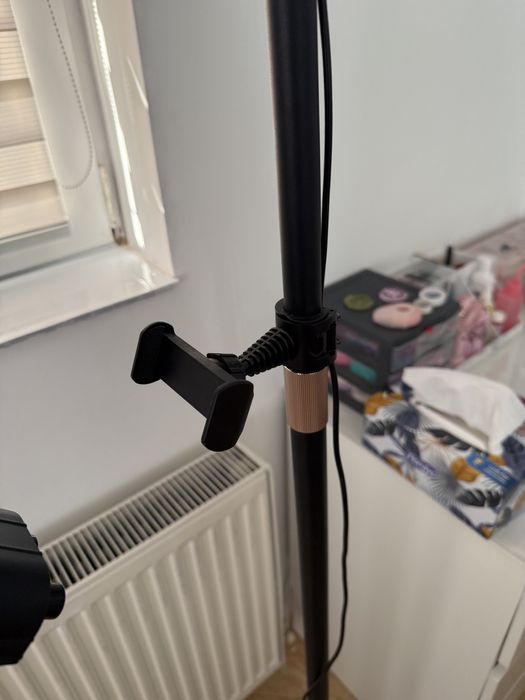 Lampa moonlight neagra 65W