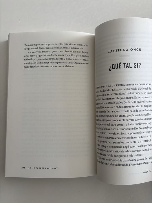 Книга на Дейвид Гогинс на испански език “No me puedes lastimar”