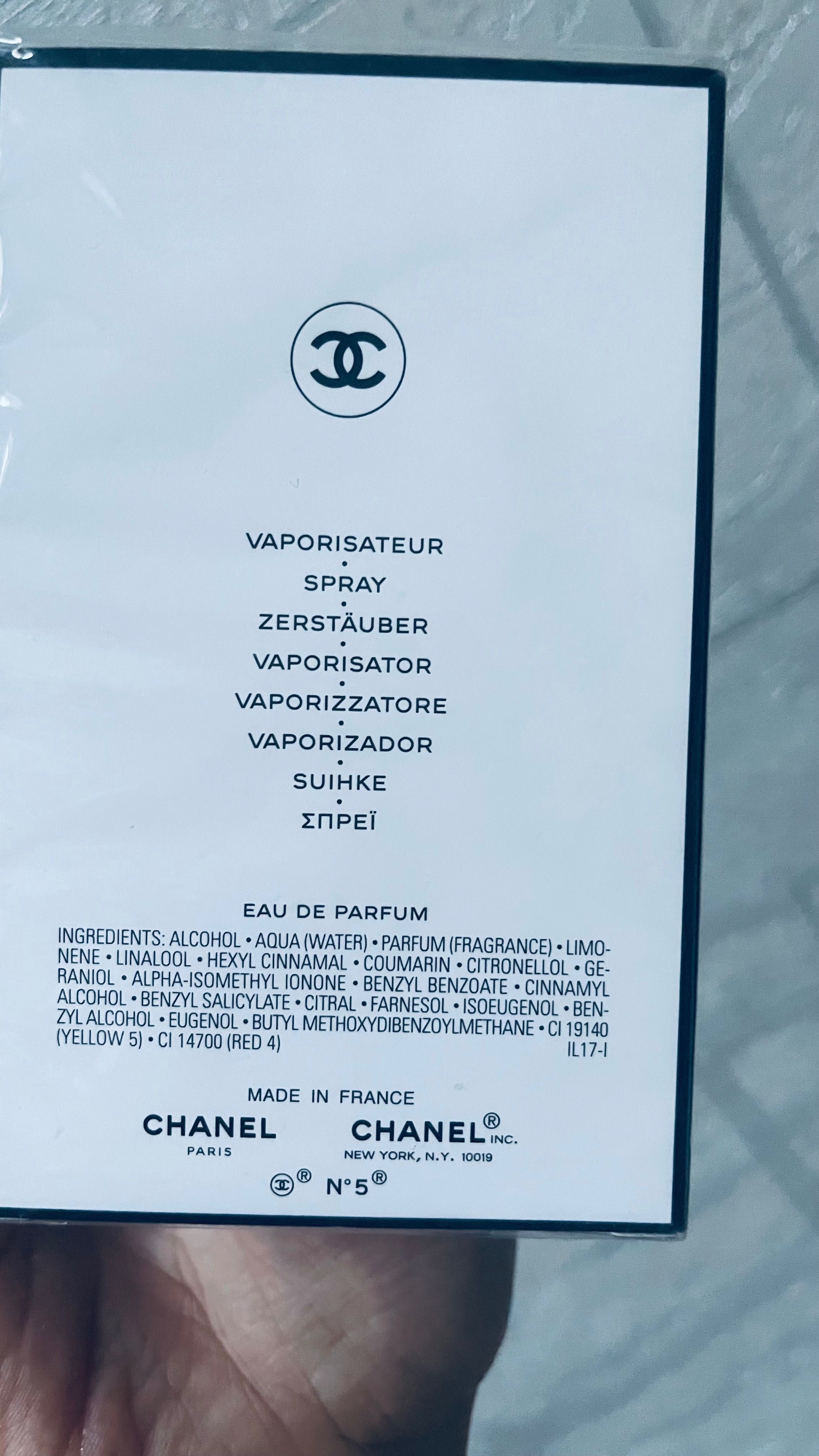 Chanel parfume N5
