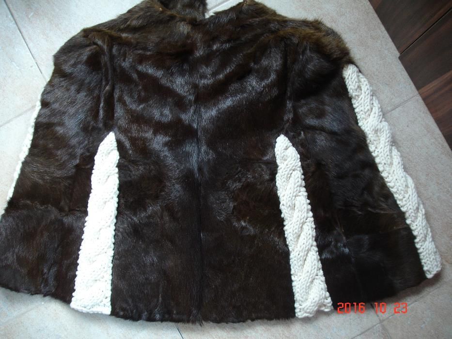 Яке бяло ново Л р-р и естестевен косъм норка