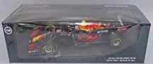 Macheta formula 1 f1 1/18 Casca F1 1/2 Red Bull Honda minichamps bell