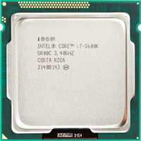 Процессор: I7 2600K Intel