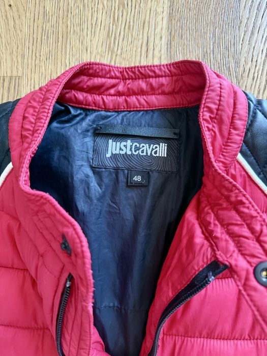 Just Cavalli пухено яке 100% оригинал!!! Размер 48 (м)