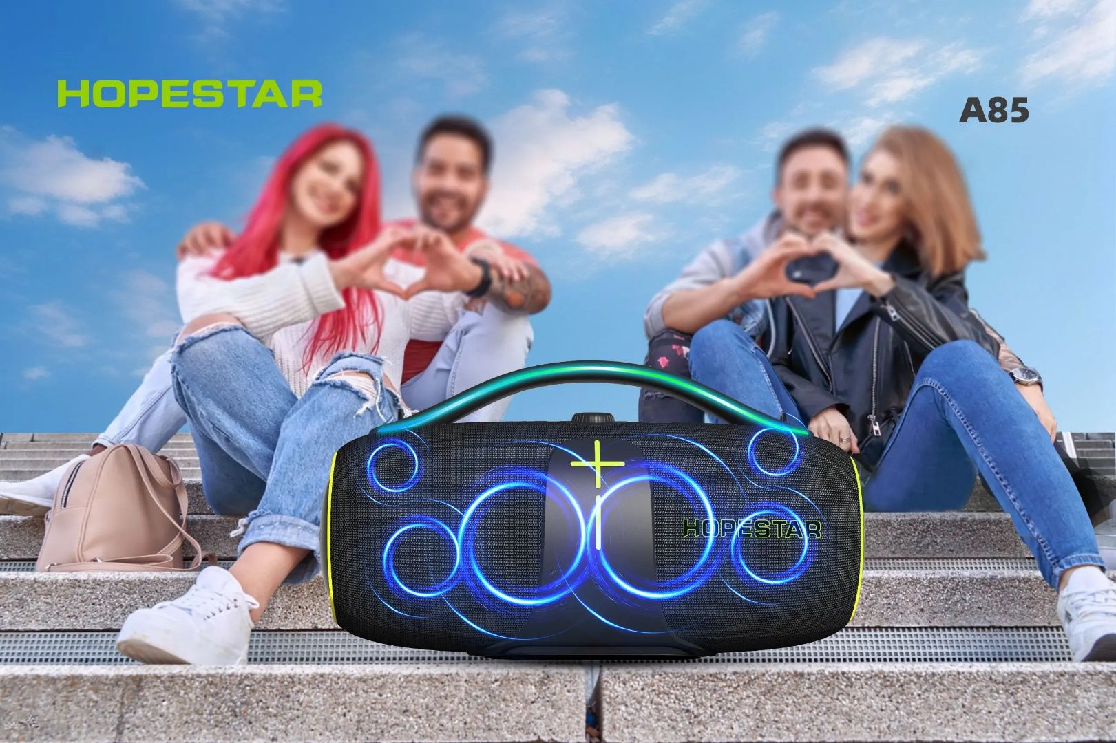 Прокат портативной колонки Hopestar A80