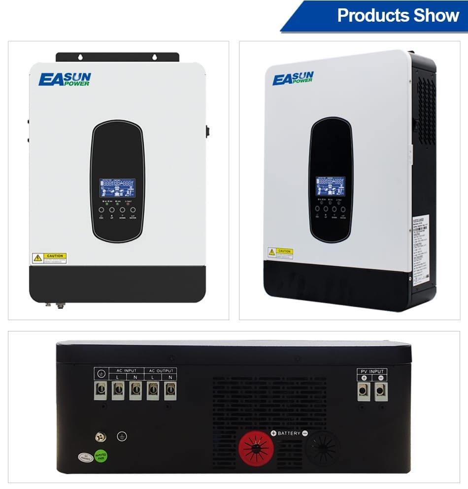 Inversor solar Easun 7kw 48v cu wifi