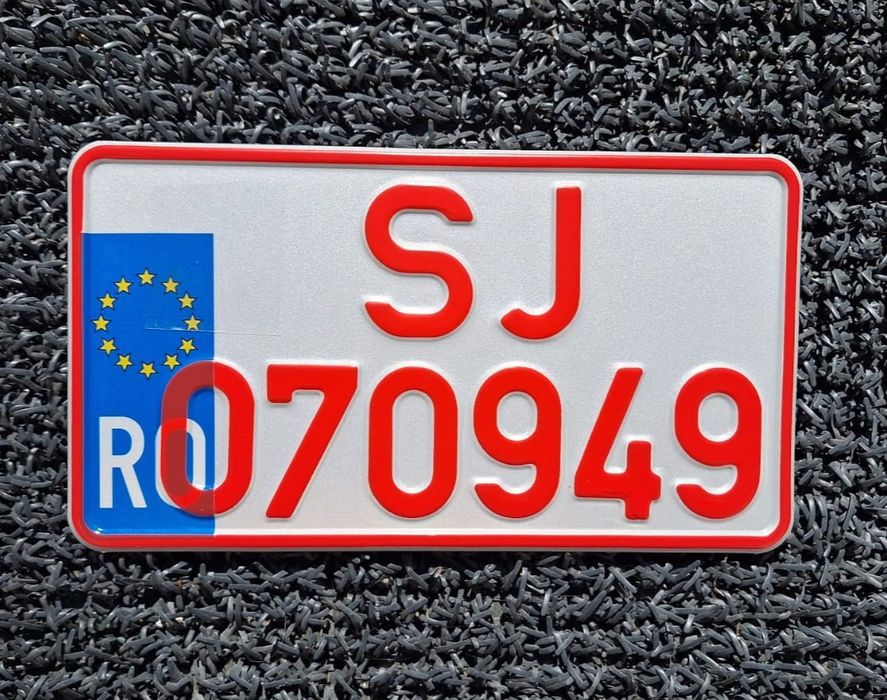 Placute auto numere auto personalizate ornamentale